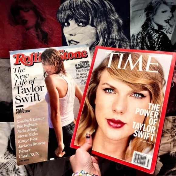 2014 Taylor Swift Rolling Stone + Time Magazine - Picture 1 of 1